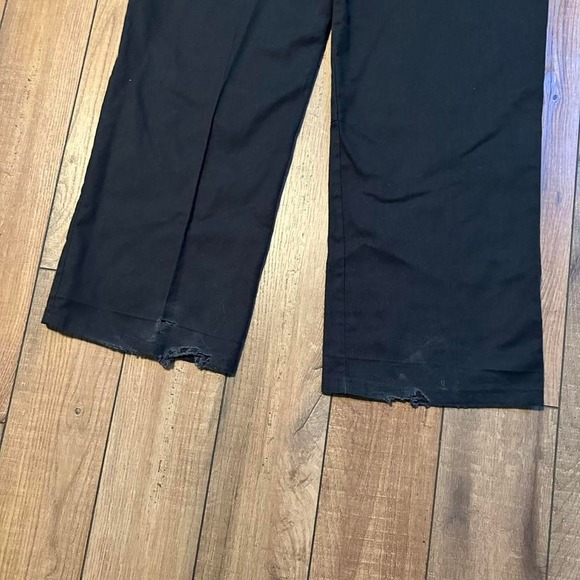 Dickies Baggy Black Double Knee Pants Men's 34 x 32 - Picture 7 of 7